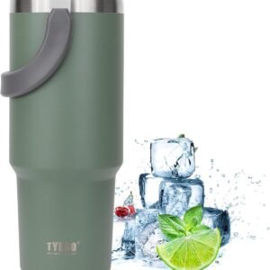 TYESO CUP 900ml - كوب سفر معزول TYESO بسعة 900 مل (Green- اخضر)